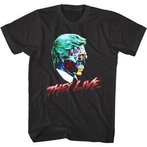 They Live Alien Politician Retro Movie Graphic T-Shirt